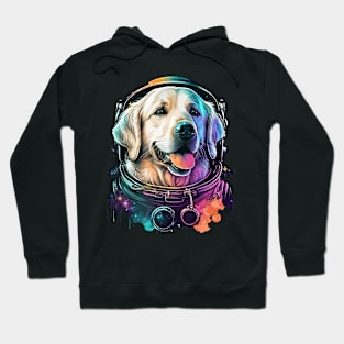 Golden retriever space traveller Hoodie